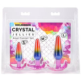 Crystal Jellies - Anal Trainer Set - Rainbow